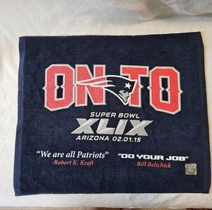 ProTowels 2015 New England Super Bowl XLIX Patriots Rally Towel